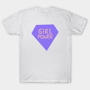 Girl Power Purple Diamond T-Shirt